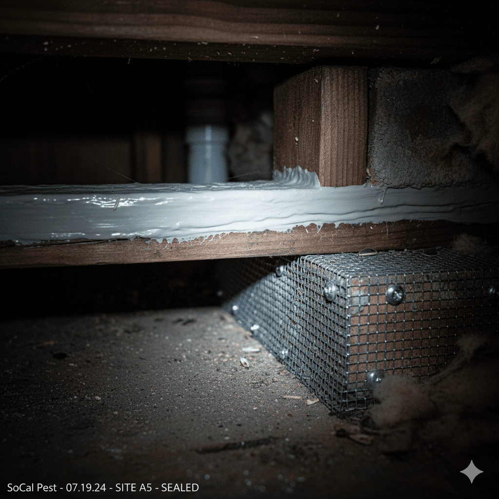 Professionally sealed