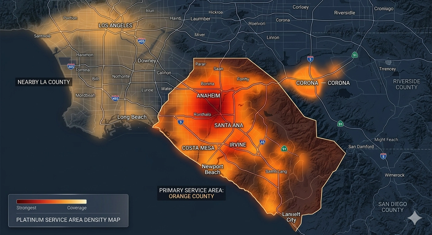 socal pest service areas heat map