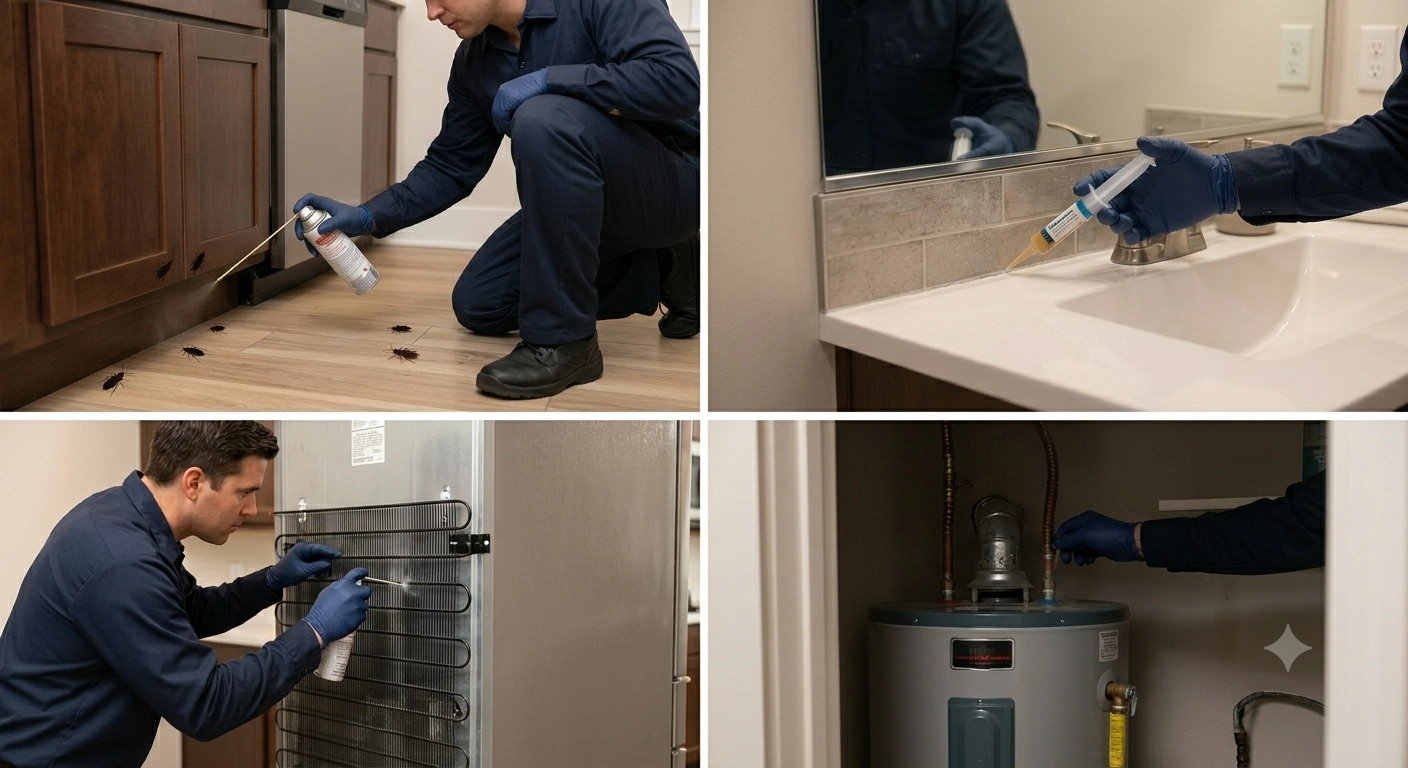 targeted cockroach treatment orange county ca 714-236-1200